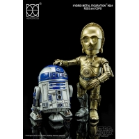 HEROCROSS - Hybrid Metal Action Figuration - Star Wars - C-3PO and R2-D2